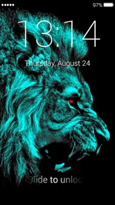 Lions Lock Screen android App screenshot 0